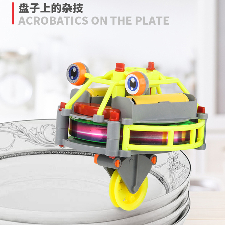 Tumbler unicycle tightrope walking unicycle robot new strange children's educational electric toys cross-border hot sale