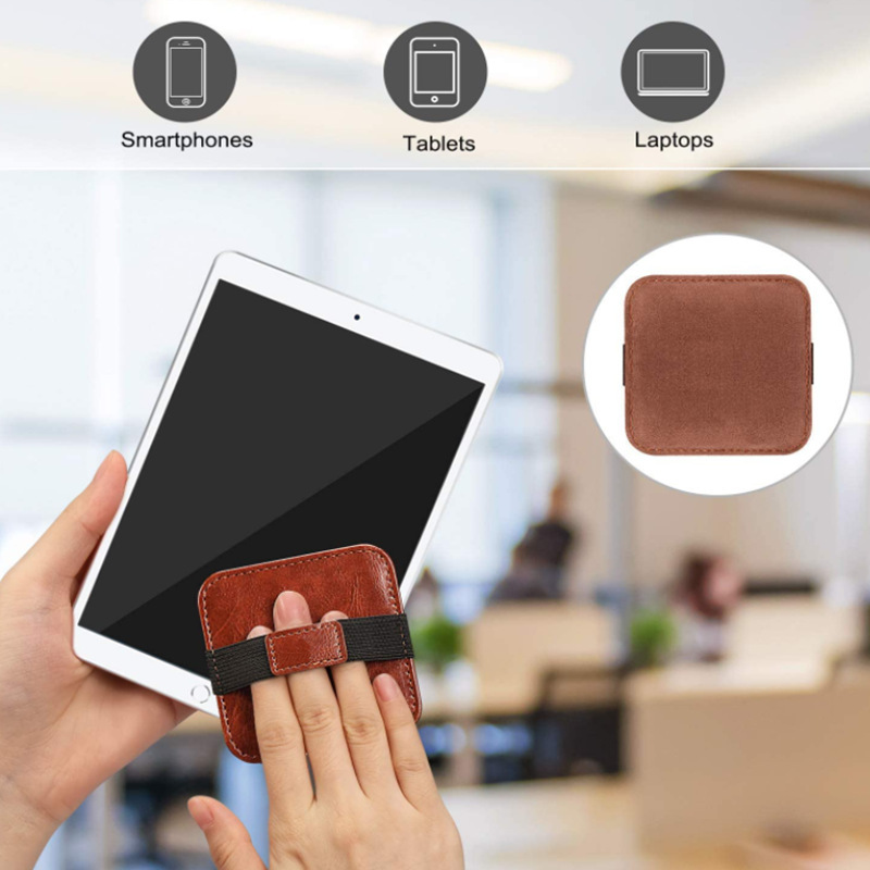 Computer Camera Phone Screen Cleaning Wipe Leather Screen Vacuum Cleaner Strap Cleaning Wipe