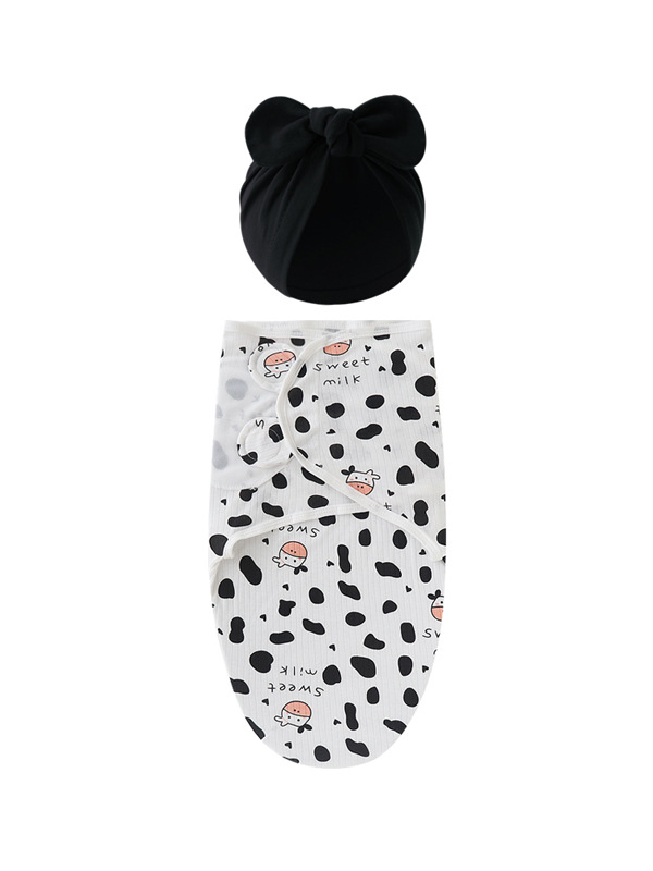 Europe and the United States cross-border newborn baby cotton sleeping bag swaddling towel kick-proof baby hat suit children's bag blanket