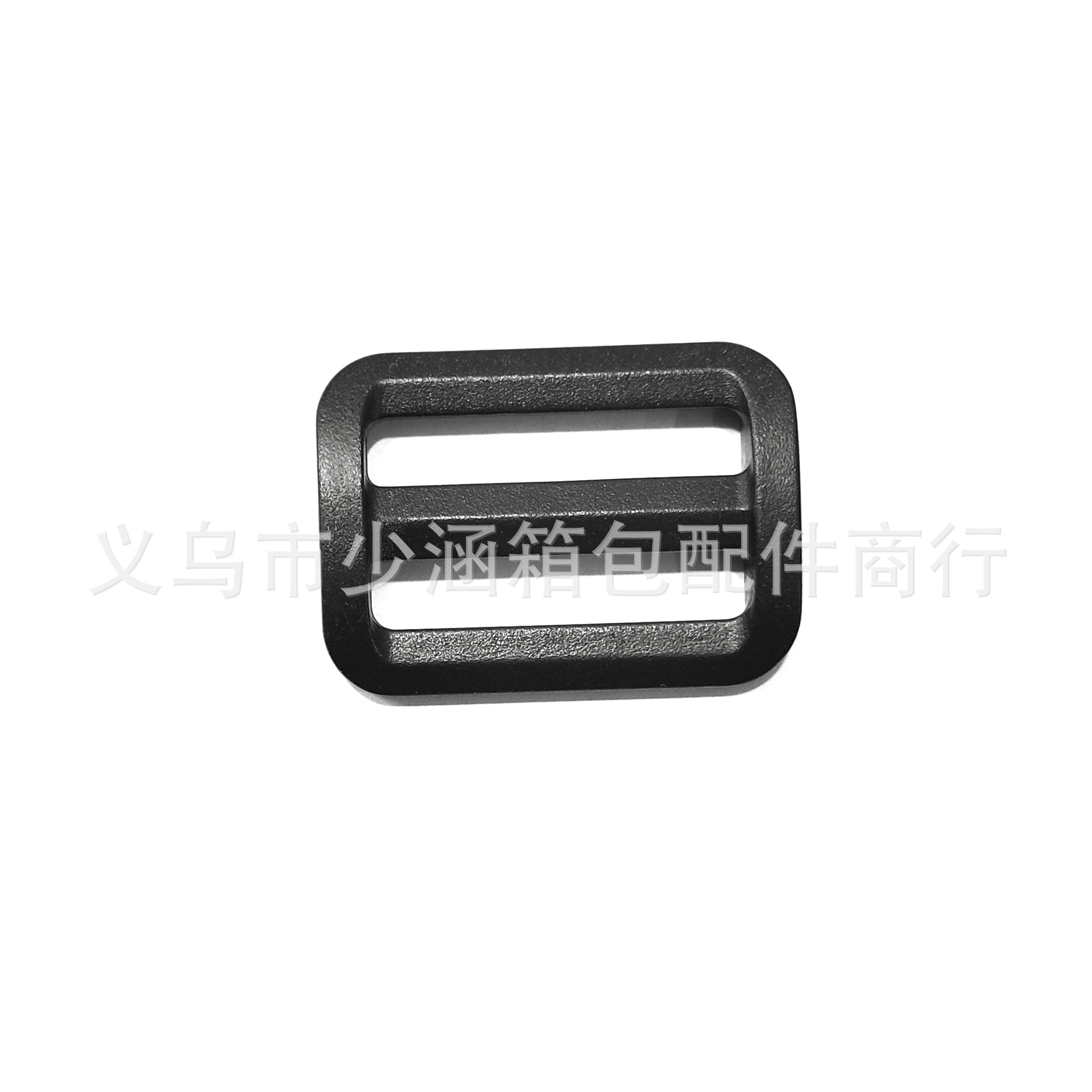 Factory 15~51mm plastic strap tooth three-gear buckle non-striped webbing adjustment buckle bag pendant connection buckle direct supply