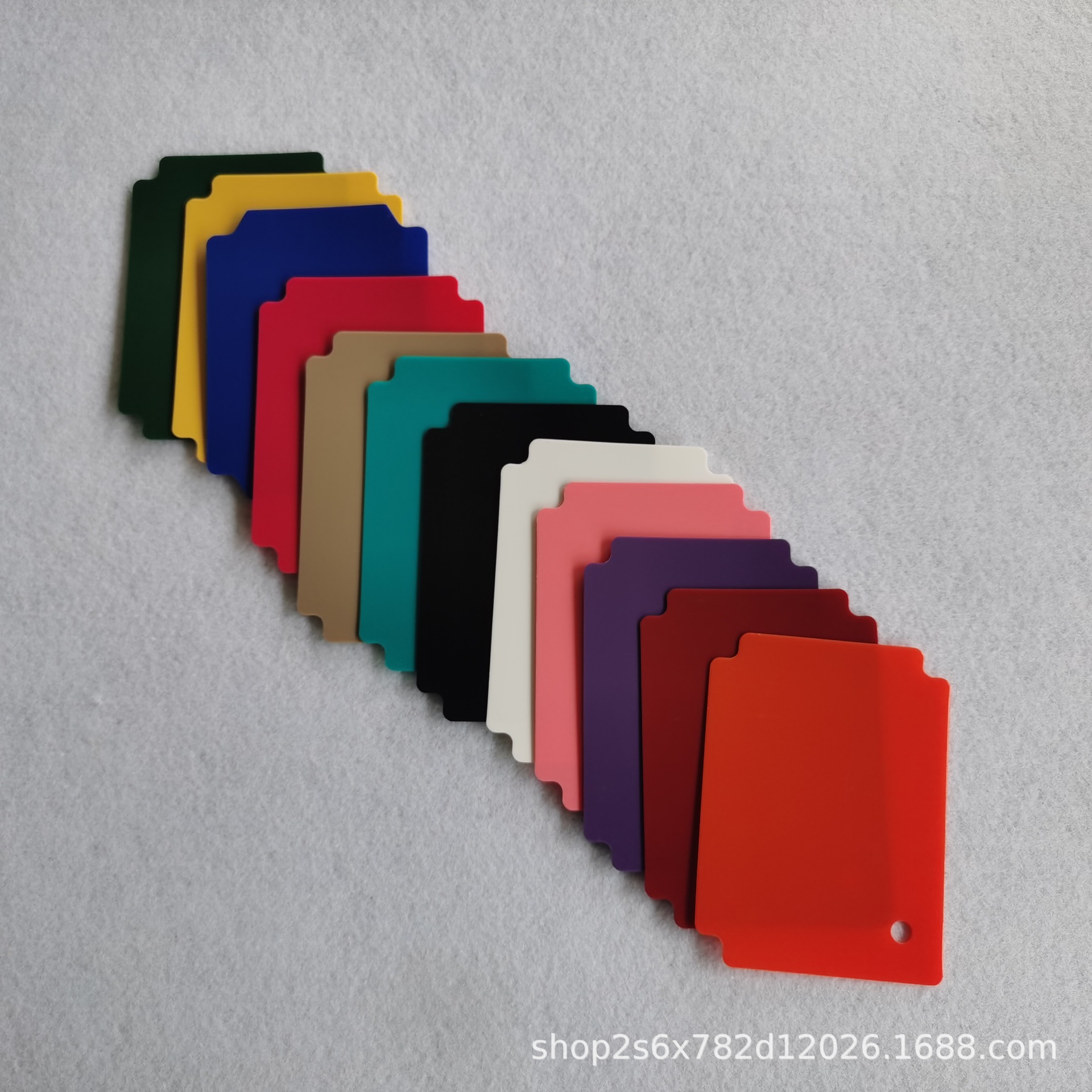 70*95.5mm Plastic Pp Card Divider Card Divider Available in Any Color and Can Be Printed