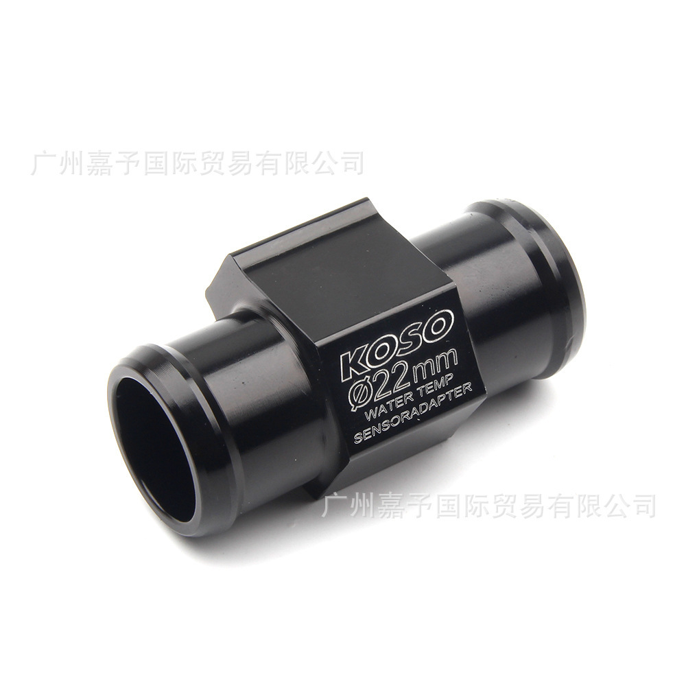 16/18/22mm universal KOSO three-way water temperature meter induction connector adapter aluminum alloy motorcycle instrument