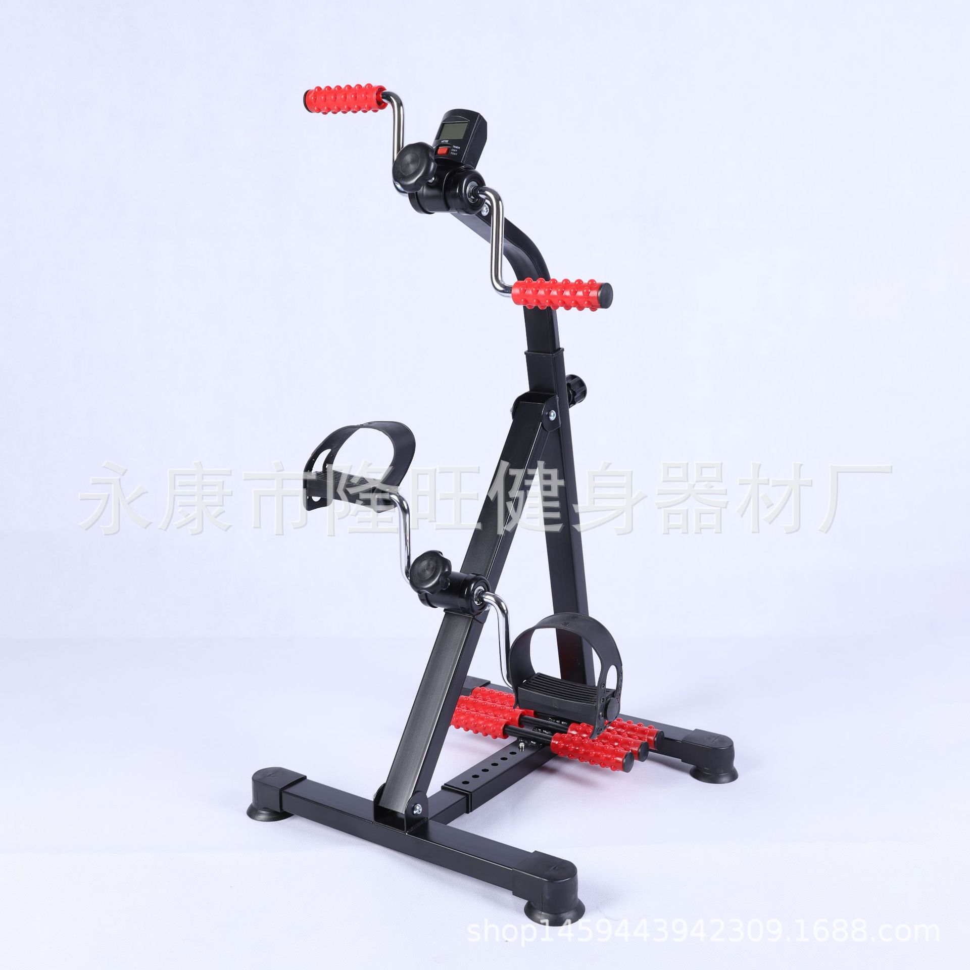 Indoor exercise bike Stroke hemiplegia upper and lower limbs bicycle hand strength trainer elderly exercise equipment