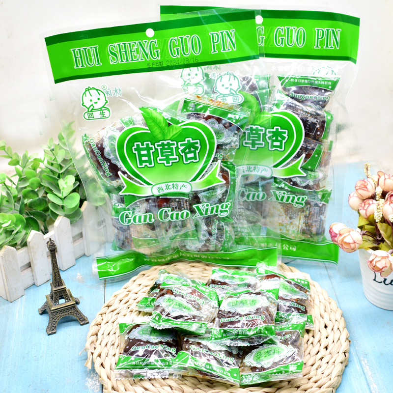 Preserved Apricots with Licorice, Northwest Specialty, Dried Apricots, 280g, Nostalgic Snacks, Popular Snacks