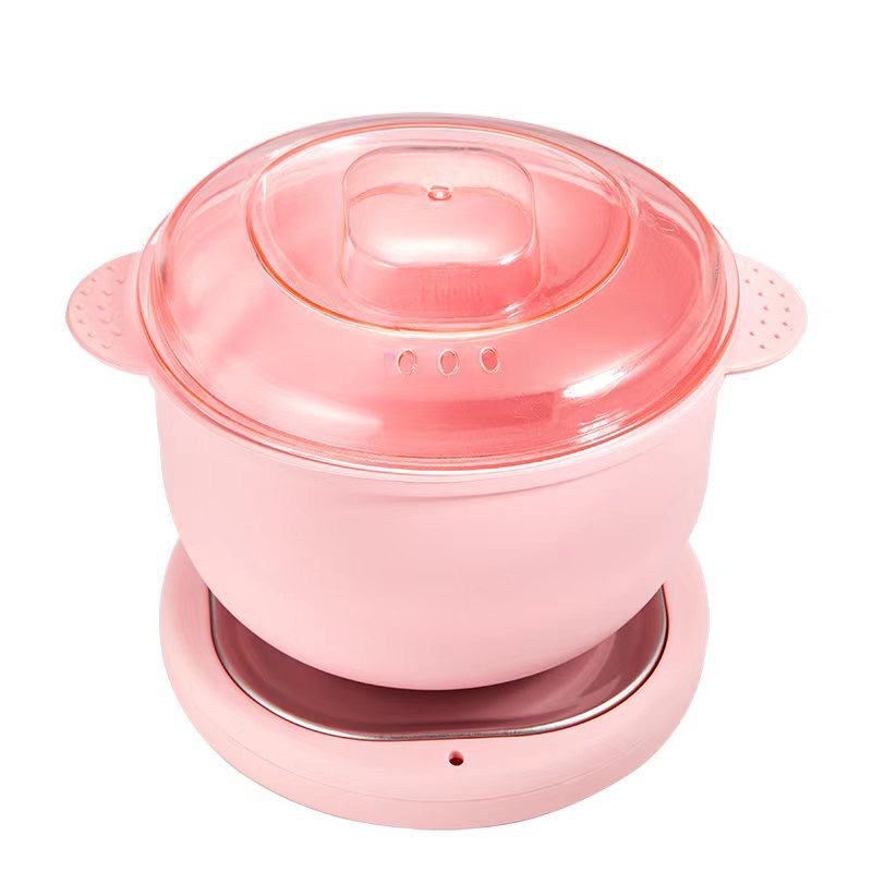 New product hair removal hot wax machine silicone folding wax therapy machine portable wax pot hot wax machine wax melting machine easy to clean non-stick pan