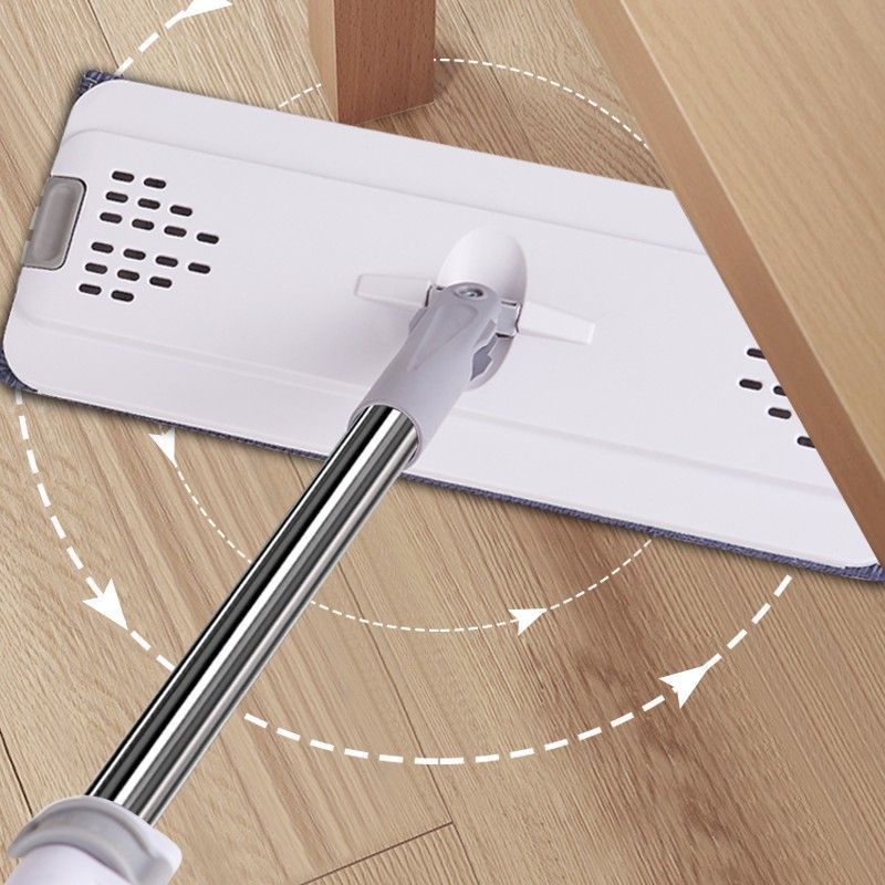 Mop Scratch-Off Original Replacement Mop Rod Household Lazy Hand-Free Mop Dry and Wet Dual-Use Mop