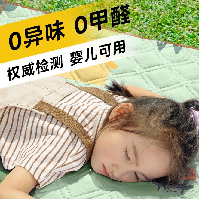 Picnic Mat Moisture-Proof Mat Thickened Spring Outing Outdoor Waterproof Ultrasonic Floor Mat Portable Picnic Spring Outing Camping Tent Mat