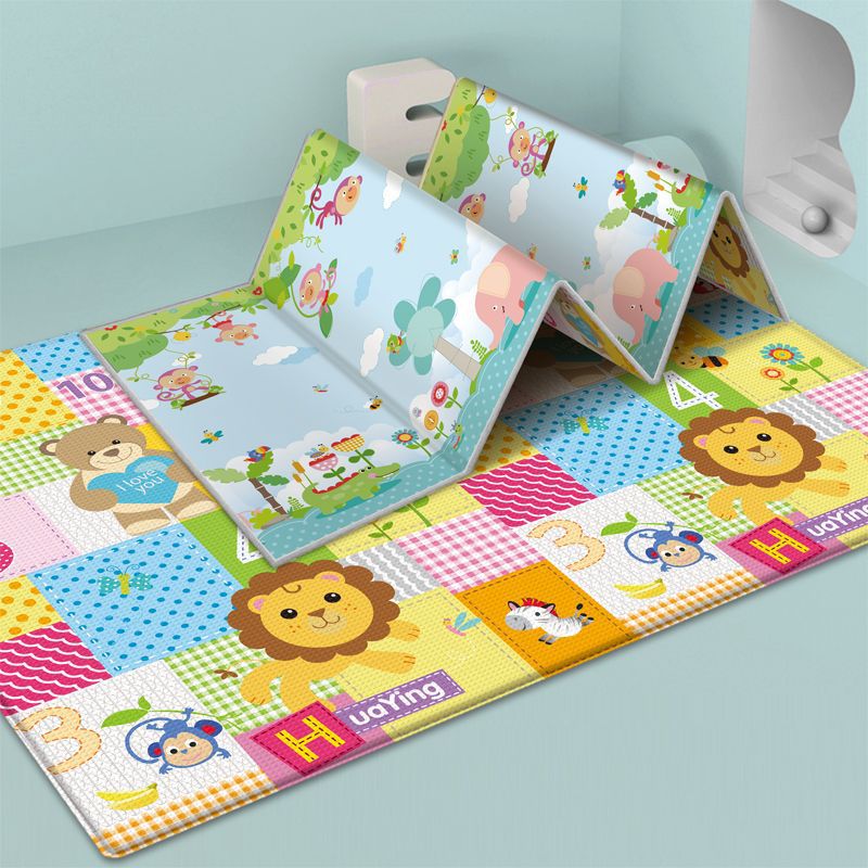 Baby Hua foldable baby early education crawling mat thickened baby living room home crawling mat children foam floor mat