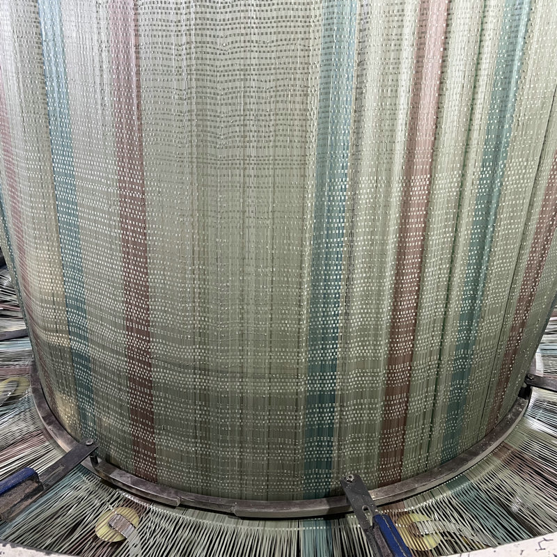 Manufacturer Supplies Customized Wholesale Disposable Engineering Color Striped Cloth Sunshade and Sun Protection Tarpaulin That Is Not Easy to Get Water and Rain