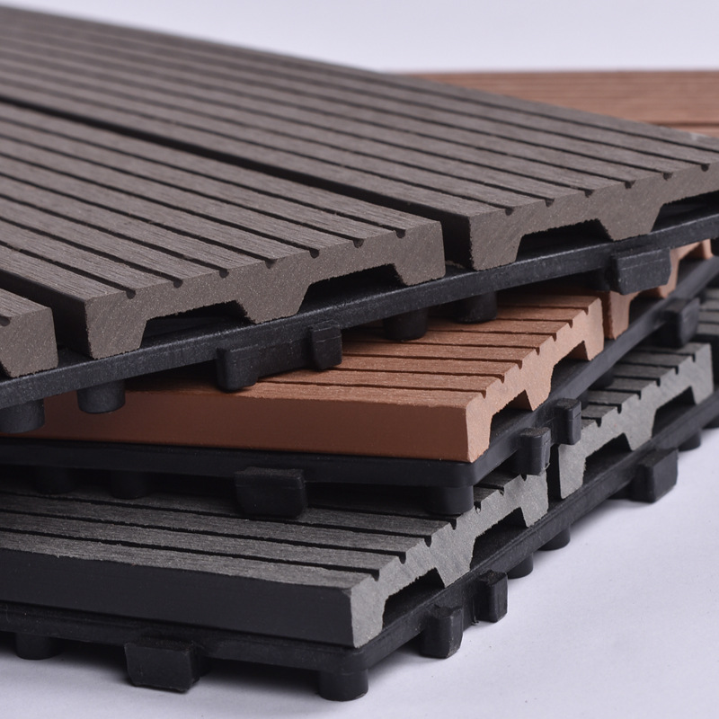 Floor Outdoor Balcony Renovation Terrace Courtyard Outdoor Self-Splicing DIY Floor Paving Wood Plastic Environmental Protection