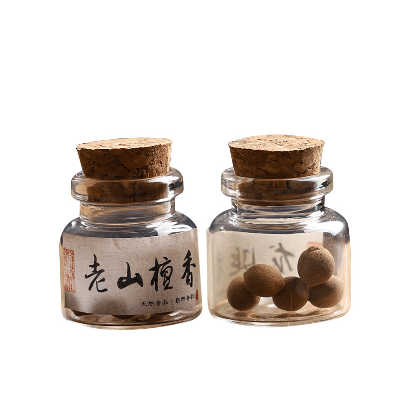 Ancient handmade incense pill sachet ball Dezhen incense pill sandalwood portable wear long-lasting osmanthus fragrance indoor car aromatherapy