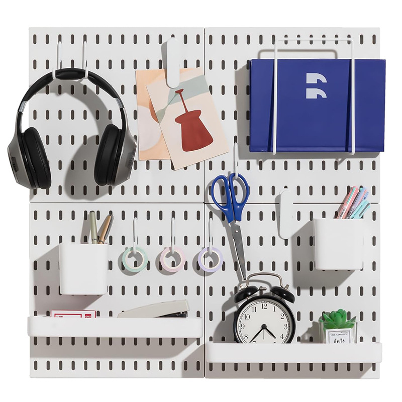 Punch-free Hole Board Storage Rack Partition Household Wall Kitchen Bathroom Dormitory Wall Rack Shelf Wall Hanging