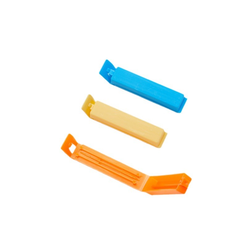 Plastic sealing clip tea clip food preservation snack bag moisture-proof sealing clip gift manufacturer can set logo