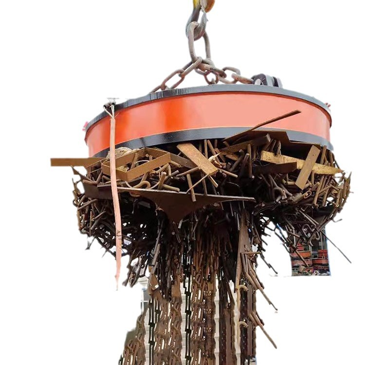 Customized1- 1.8m Electromagnetic Chuck Crane Sucker Electromagnetic Iron Remover Electromagnet Scrap Iron Plant Electromagnetic Chuck