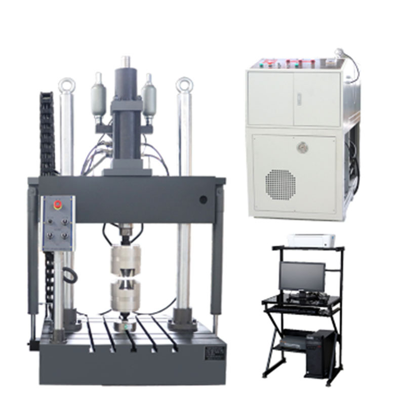 Fatigue Testing Machine Manufacturer 300Kn Rubber Plastic Composite Rubber Parts Dynamic Universal Life Testing Machine