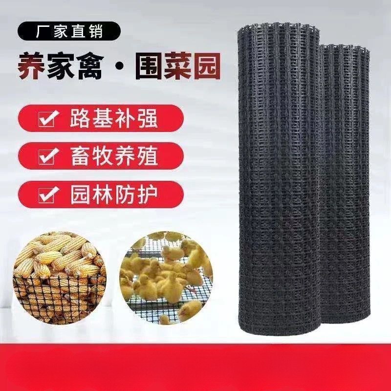 Thickened Chicken and Duck Fence Net, Plastic Net for Poultry Farming, Rubber Ring Garden Protective Net, Corn Grid Wholesale