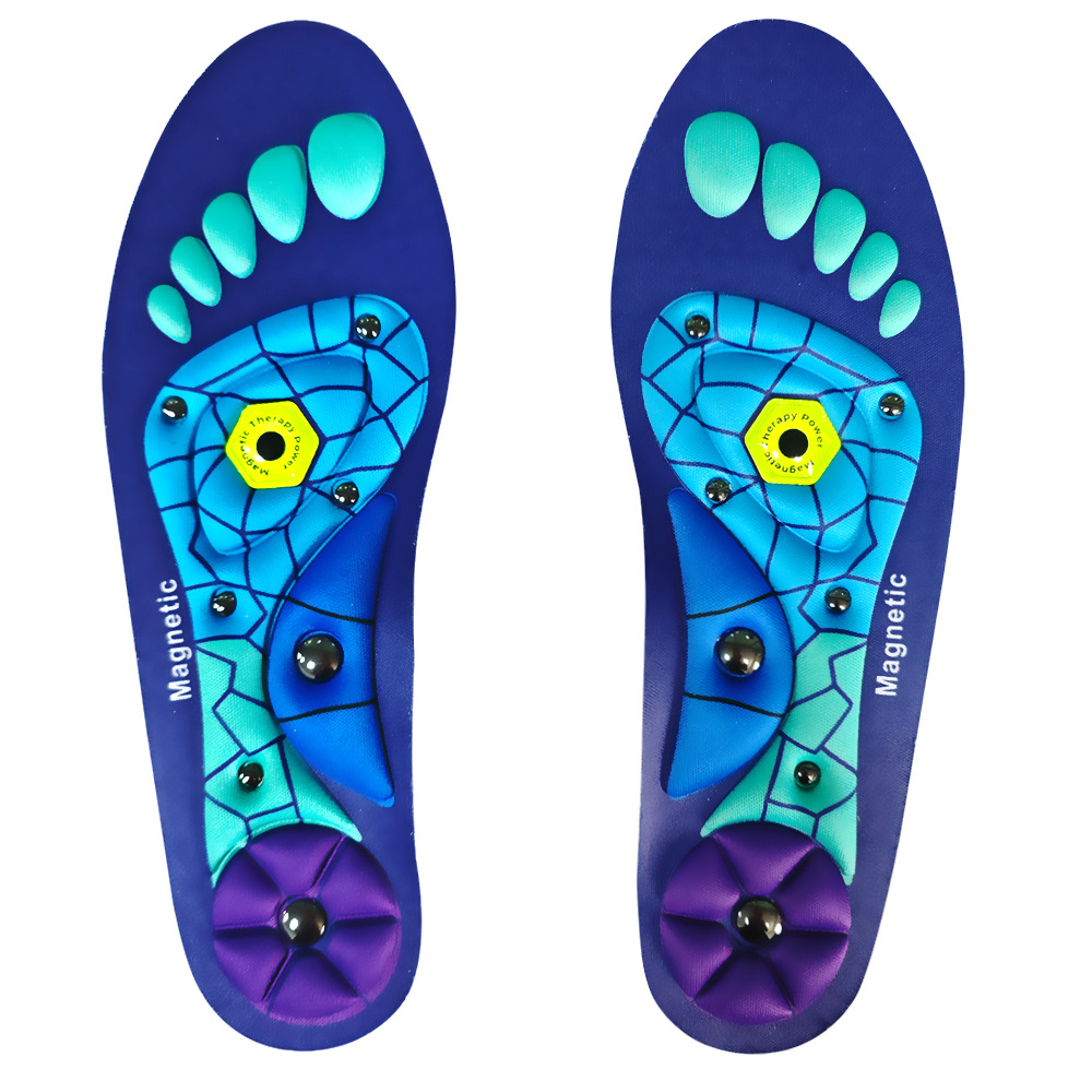 Amazon Transparent Magnet Insole Massage Breathable Health Care Magnetic Iron Men's and Women's Sports and Leisure Factory Home