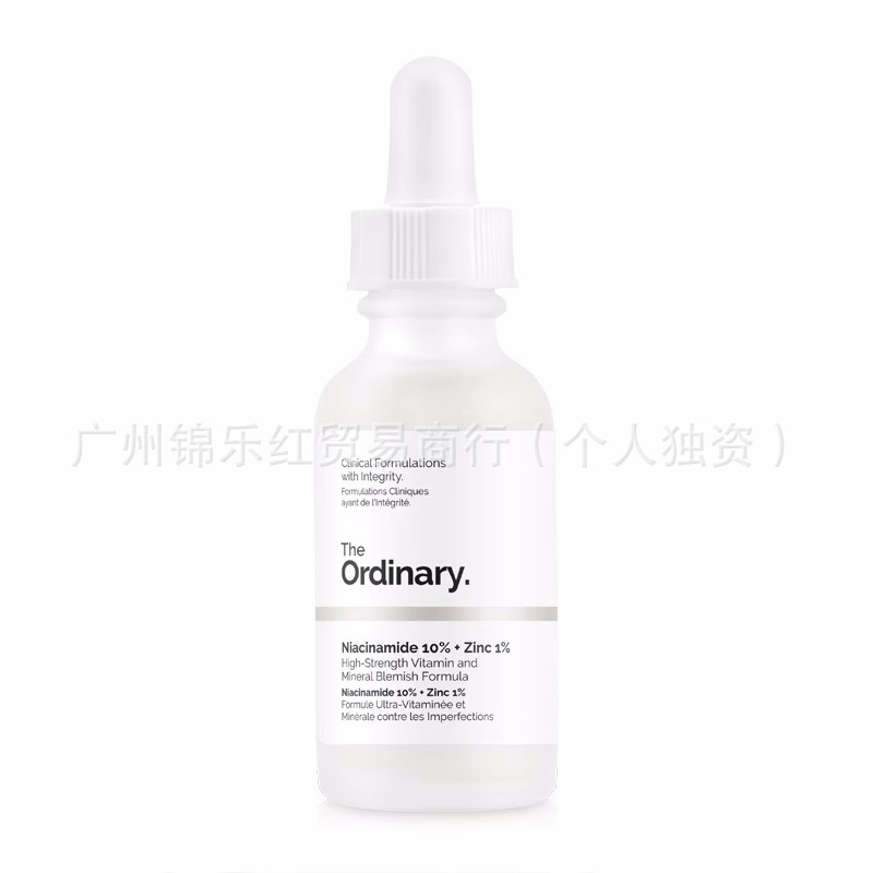 The Ordinary 10% Niacinamide + 1% Zinc Brightening Oil Control Pore Shrinking Acne Mark Fading Zinc Three-Control Essence