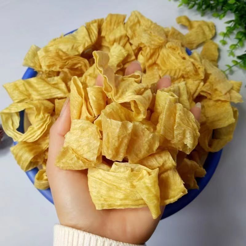 Сухая фасолевая шкурка без соли, фасолевая шкурка, шкурка тофу, мгновенные сухие продукты, коммерческие салаты, фасолевый цветок, широкая фасолевая шелуха