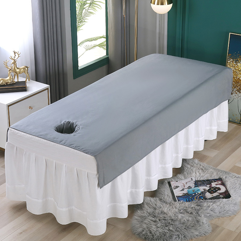 Простыни для салонов красоты с отверстиями, с печатью, для физиотерапии, стираемые и быстро сохнущие, оптовая продажа