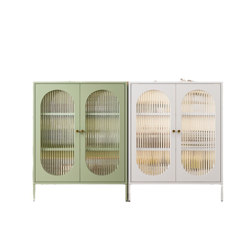 Simple Modern Home Living Room Storage Cabinet Balcony Storage Cabinet Floor Cabinet Nordic Home Iron Sideboard
