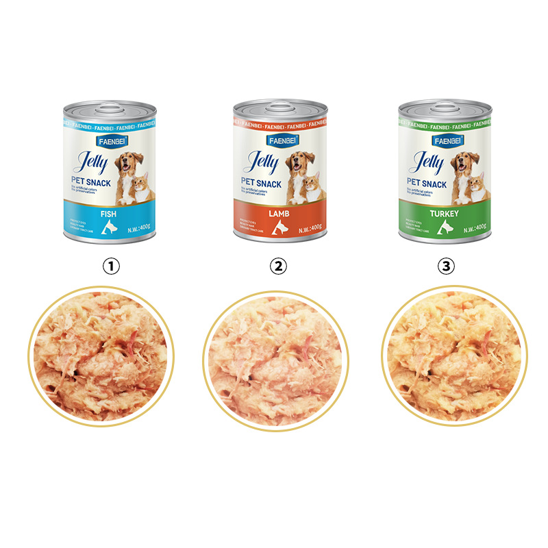 Faenbei Cat Snacks Canned Dog Pet Supplement Nutrition Chicken Frozen Can Snack Can Cross-Border English