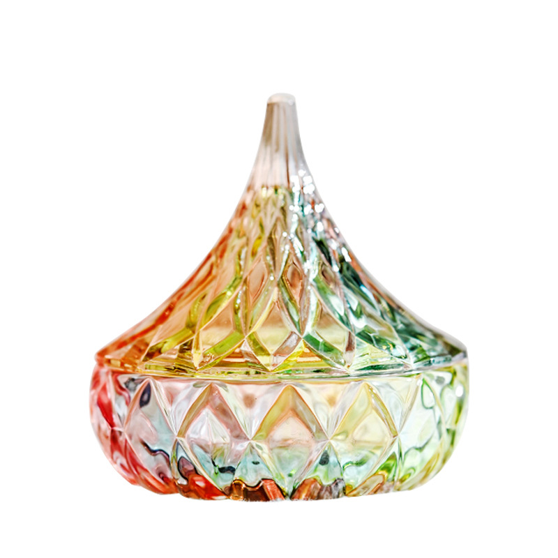 Wenpai Export European and American Diamond Drop Glass Candy Jar Earrings Bracelet Haircord Hairpin Jewelry Storage