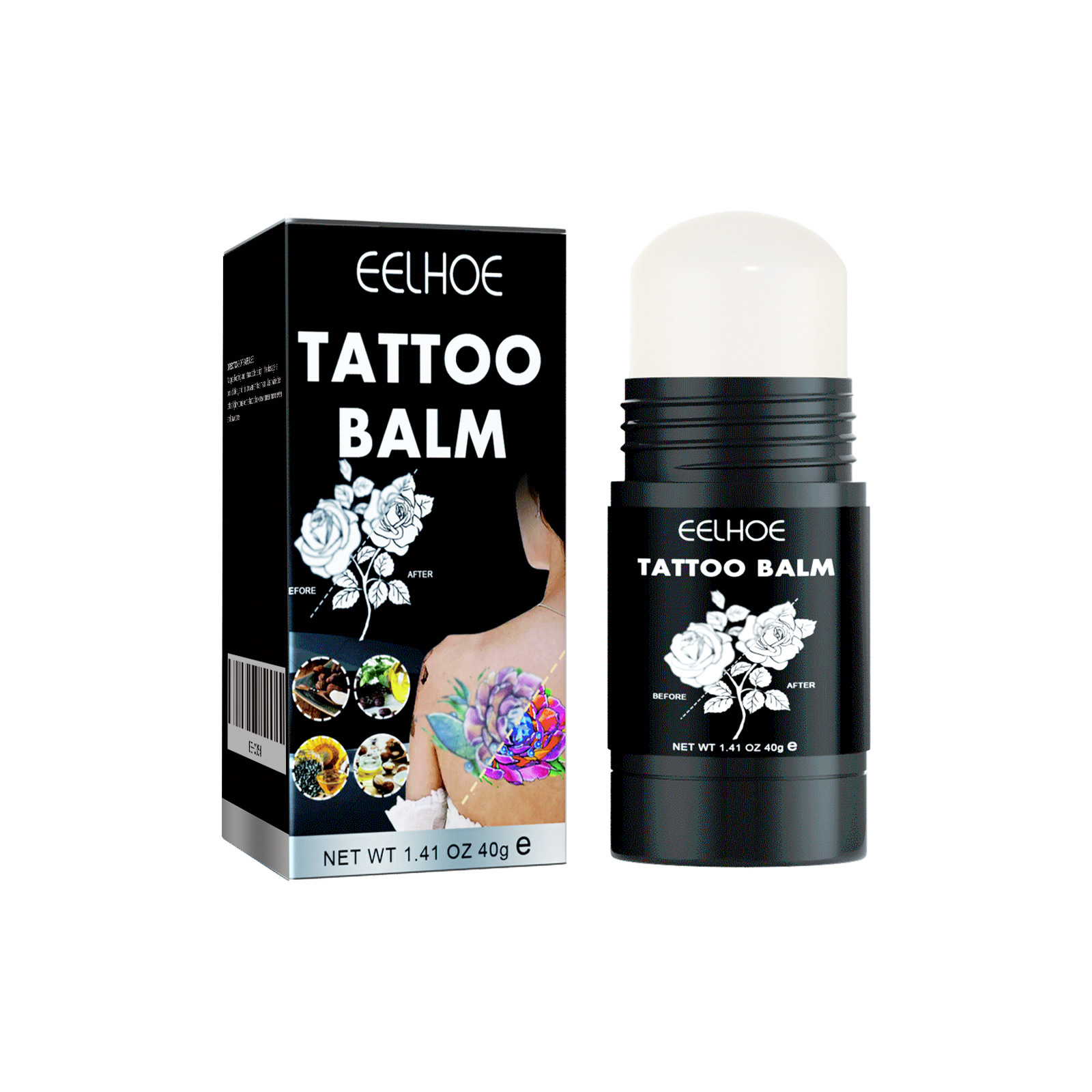 Eelhoe Tattoo Brightening Relief Cream Moisturizing and Moisturizing Skin Eyebrow Tattoo Repair Color Enhancement Cream Stick