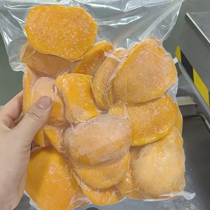 Guangxi Quick-Frozen Mango Meat Sliced Baked Milk Tea Special Small Tainong Mango Block Frozen Meat Wholesale Pure Pulp