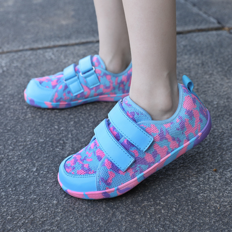 Новые кроссовки для детей, нескользящие, широкие, для танцев и прогулок