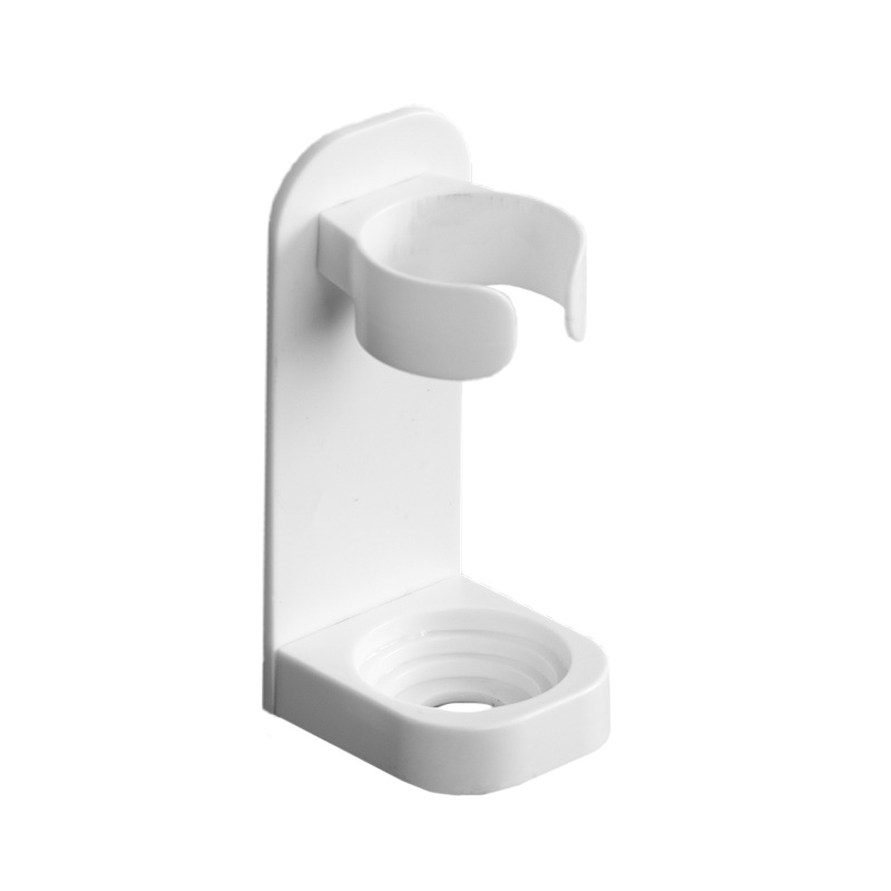 Factory Direct Sales Wall-Mounted Punch-Free Electric Toothbrush Holder Storage Rack Bathroom Razor Storage Rack Toothbrush Drain