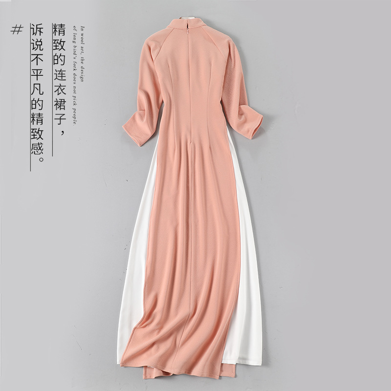 Tea Clothing 2021 Women's Retro Zen Art Tea Clothing Improved Cheongsam Fairy Dress Audie Thick Dress for Women