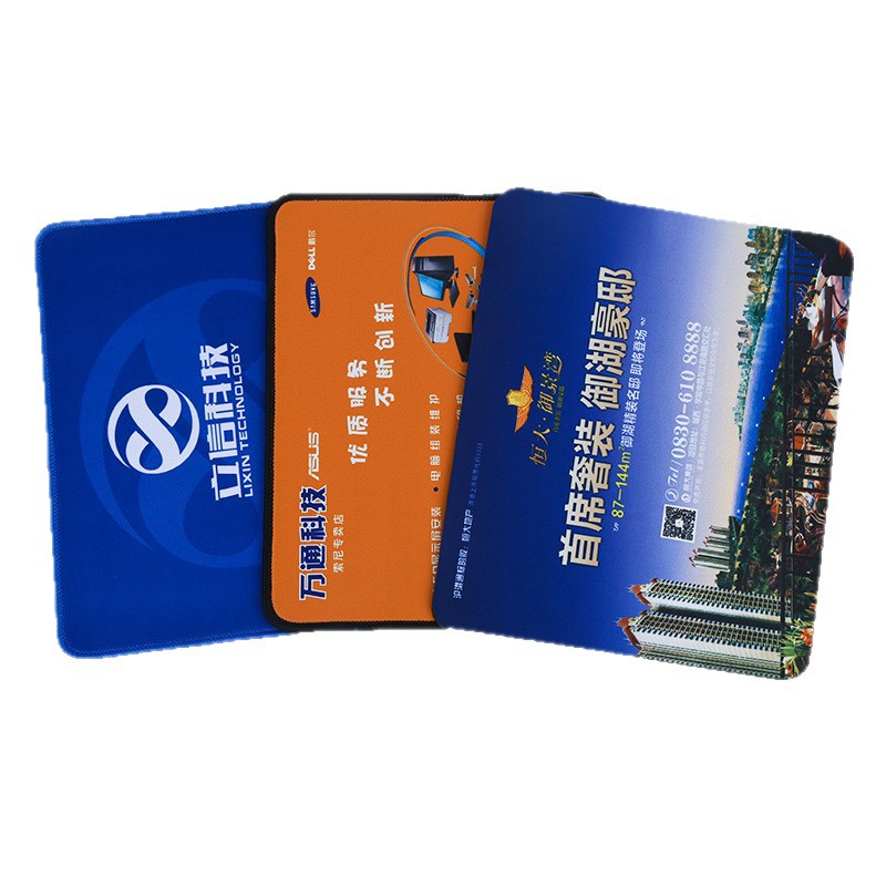 Customized Advertising Mouse Pad, Extra Large Writing Pad, Waterproof Wrist-Protecting Mouse Pad, Free Design and Logo Printing