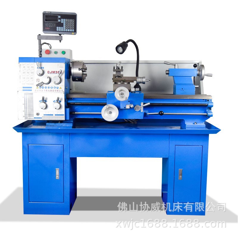Huangshan Yongfeng CJM360 lengthened metal lathe industrial high precision ordinary multi-functional desktop machine tool