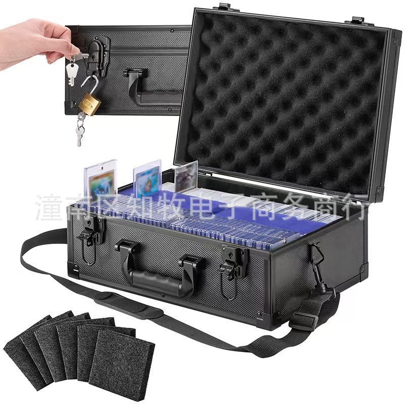 Коробка для коллекции карт с шестью слотами PSA/BGS, алюминиевая рамка