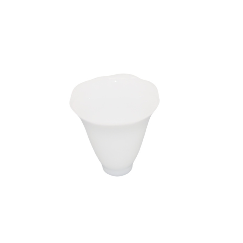 Dehua Ice Handmade Flower Mouth Tea Cup Kung Fu Tea Set Tea Tasting Cup Universal Single Cup Fragrance Cup White Porcelain Fragrance Cup