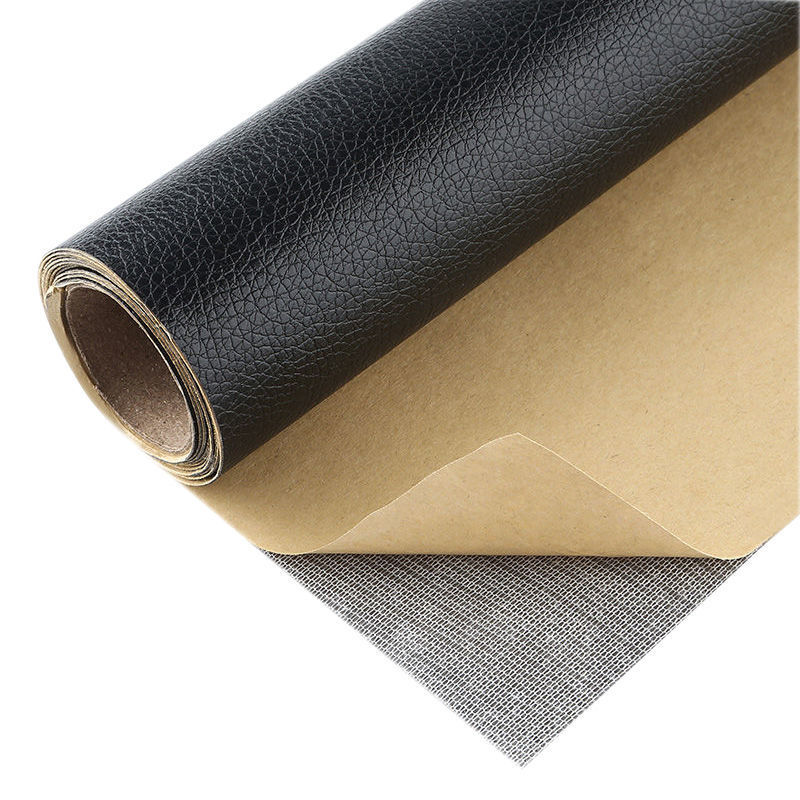 Cross-border thickened self-adhesive leather sticker sofa seat leather repair subsidy car interior repair imitation pu leather fabric
