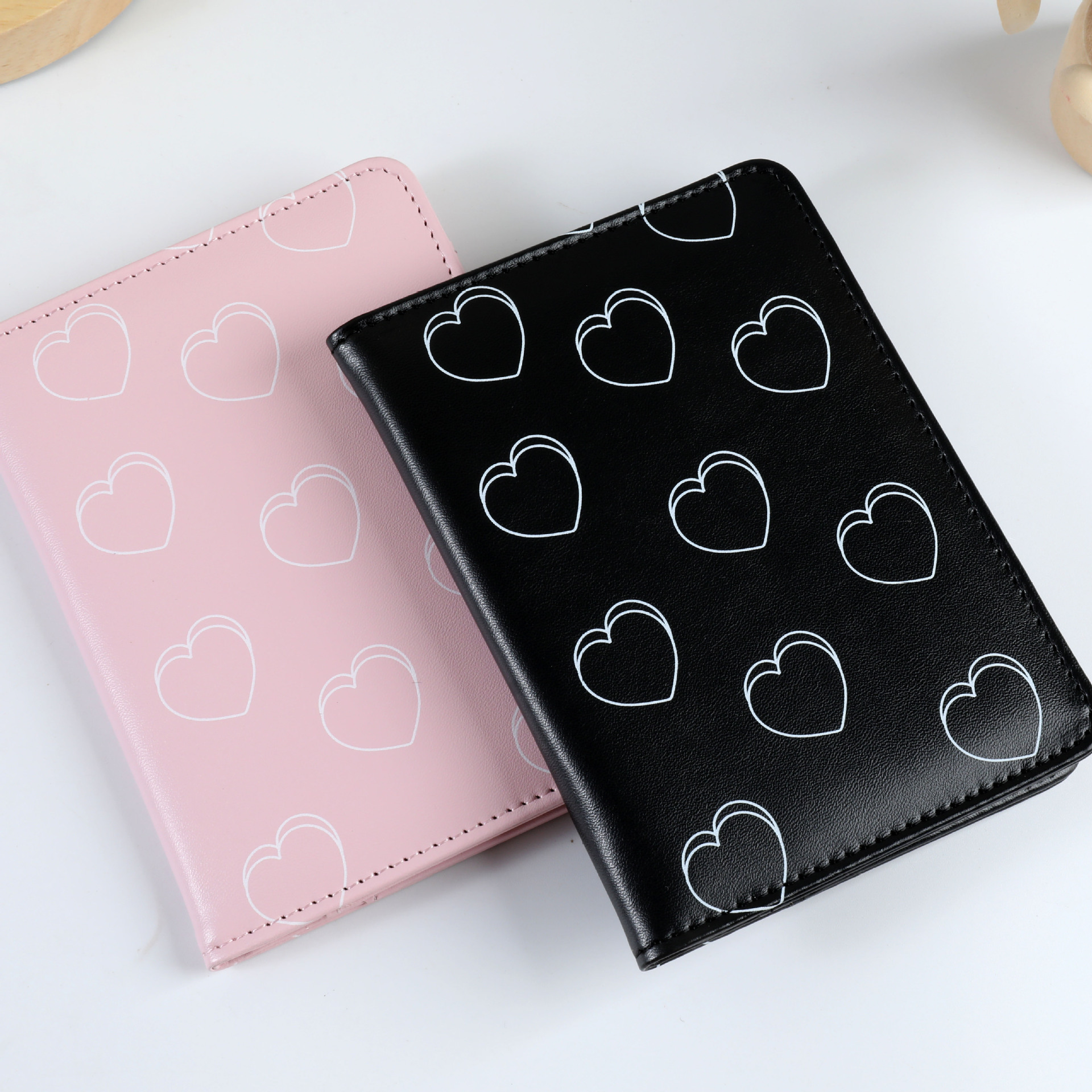 Supply of Love Short Passport Holder Wallet Passport Passport Holder Id Bag Passport Book