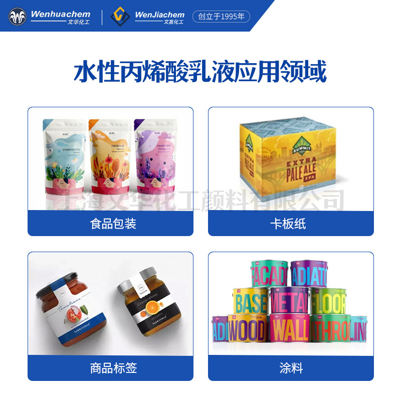General Agent Korea Hanwha Water-Based Acrylic Emulsion Rx-20 Self-Crosslinking Emulsion Waterproof, Wear-Resistant and High Temperature Resistant