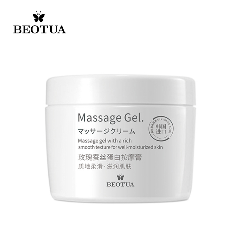 Podie Rose Silk Glue Protein Massage Cream Cleansing Pore Hydrating and Moisturizing Cleansing Facial Massage Cream for Women Wholesale