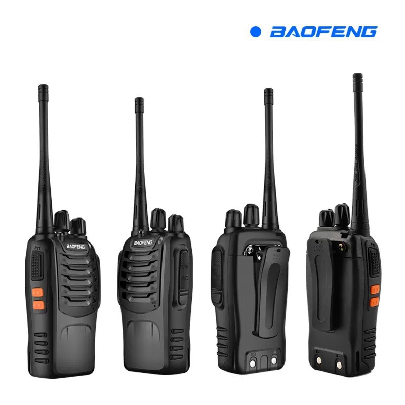 Baofeng Bf-888S Walkie-Talkie Outdoor Wireless Walkie-Talkie 5W High-Power Civilian Commercial Multi-Function