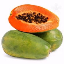 Hainan Milk Red Papaya Fresh Fruit Green Papaya Lactation Period Seasonal Rock Sugar Heart Whole Box