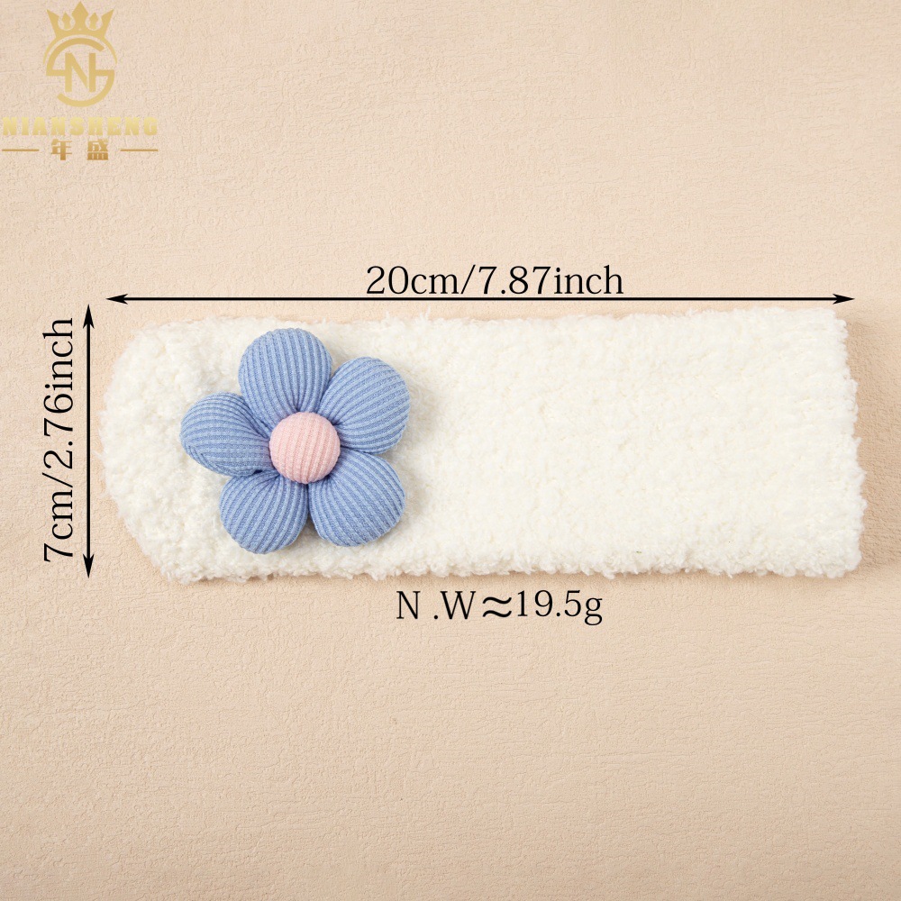 Cross-Border Hot Selling Baby Petal Breathable Socks Baby Thickened Warm Non-Slip Socks European and American Children's Sunflower Foot Socks