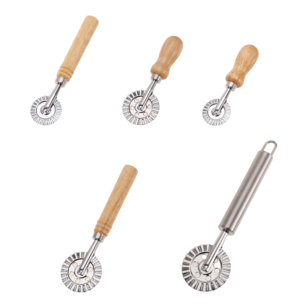 in stock stainless steel biscuit mould oak cake-cutting wheel cake wheel pizza knife biscuit mould cake cutter factory direct supply