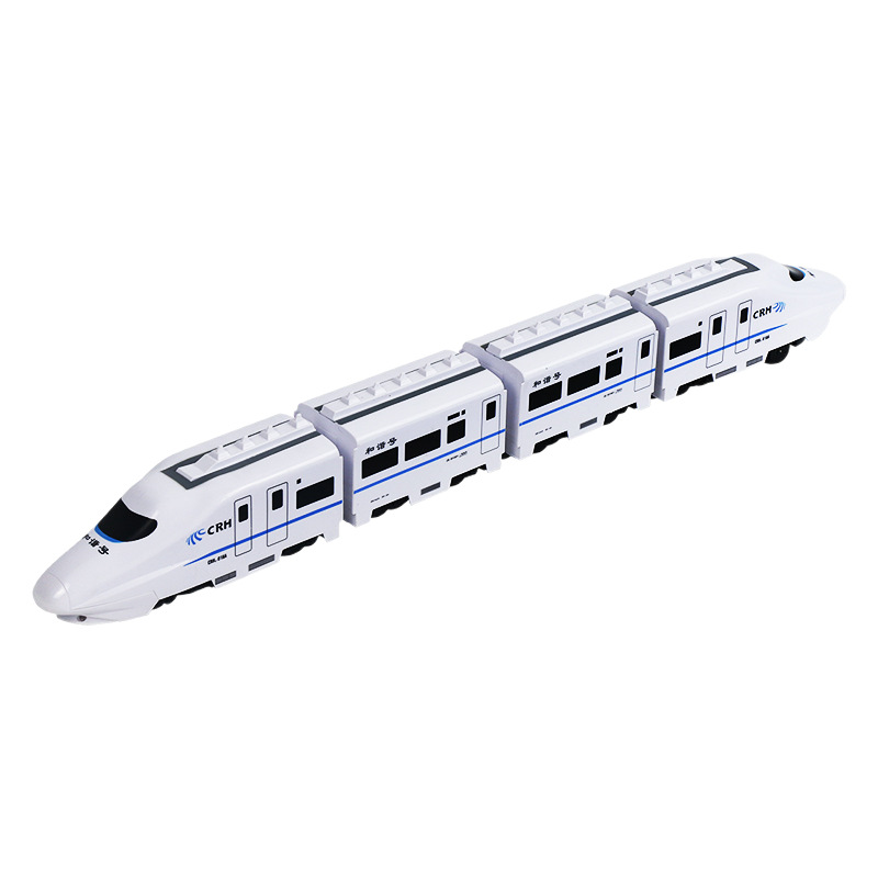 New Electric Universal Simulation High-Speed Rail Train Free Assembly Parent-Child High-Speed Train Children's Toy Car