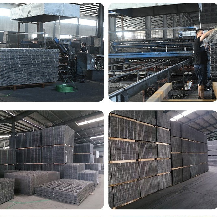 Processing and Customizing Iron Wire Floor Heating Mesh, Galvanized Steel Bar Mesh, Steel Wire Mesh, Bridge Floor Anti-Cracking Welded Mesh