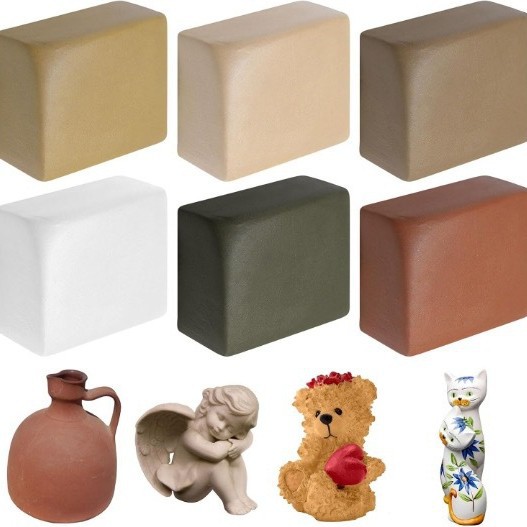 Clay clay 500g clay student Clay Clay porcelain clay DIY handmade pottery children handmade pottery clay wholesale
