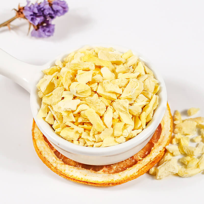 Supply FD Freeze-dried Durian Crushed Small Particles Durian Ding 1-3mm/3-9mm Particles Supplementary Food Raw Materials