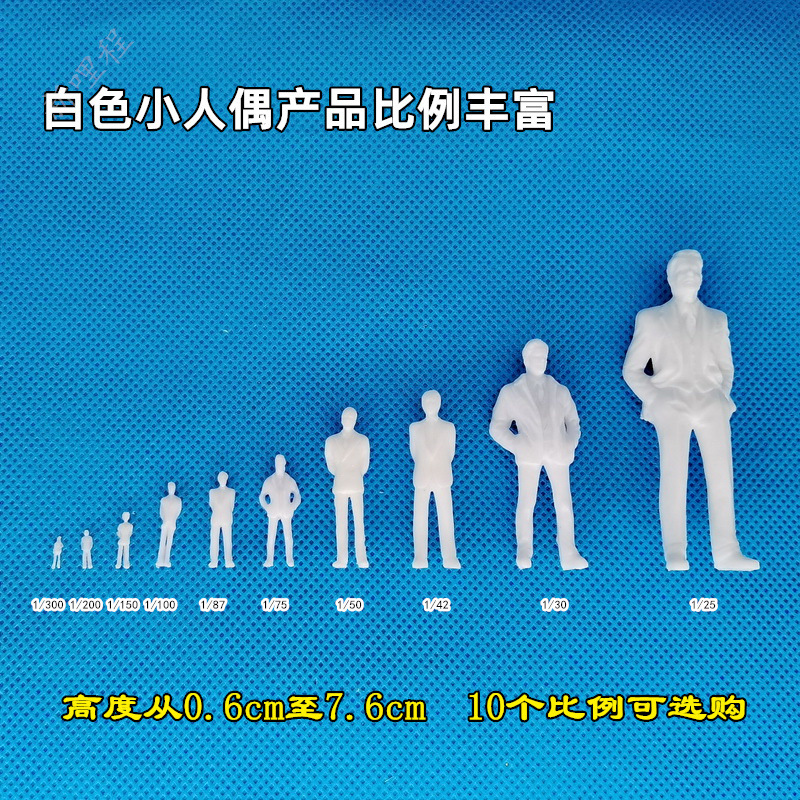 Белая модель куклы белый цвет кожи люди DIY песчаная модель люди ремесла мини люди