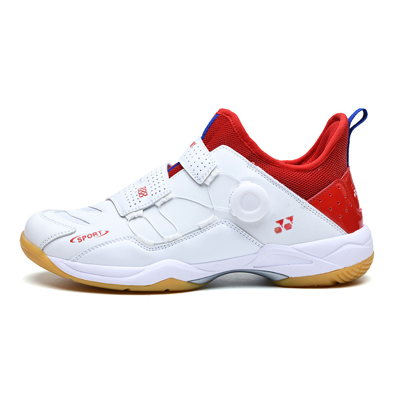 New Casual Badminton Shoes, Breathable, Non-Slip, Lightweight Table Tennis Shoes for Men and Women, Tennis Training Shoes in Stock